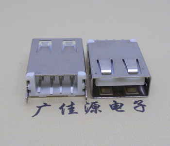 塘厦镇USB AF立式 直插 加长款17.5MM 大电流3A插座