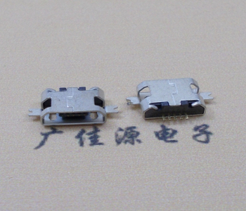 塘厦镇MICRO USB B型口 两脚SMT沉板0.7/1.0/1.6直边