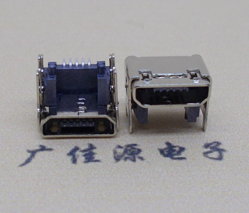 塘厦镇MICRO USB 5P母座 SMT垫高 L=4.15双壳