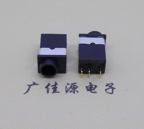 塘厦镇PJ-2030防水耳机插座 铜材质铜针2.5/3.5音频插口